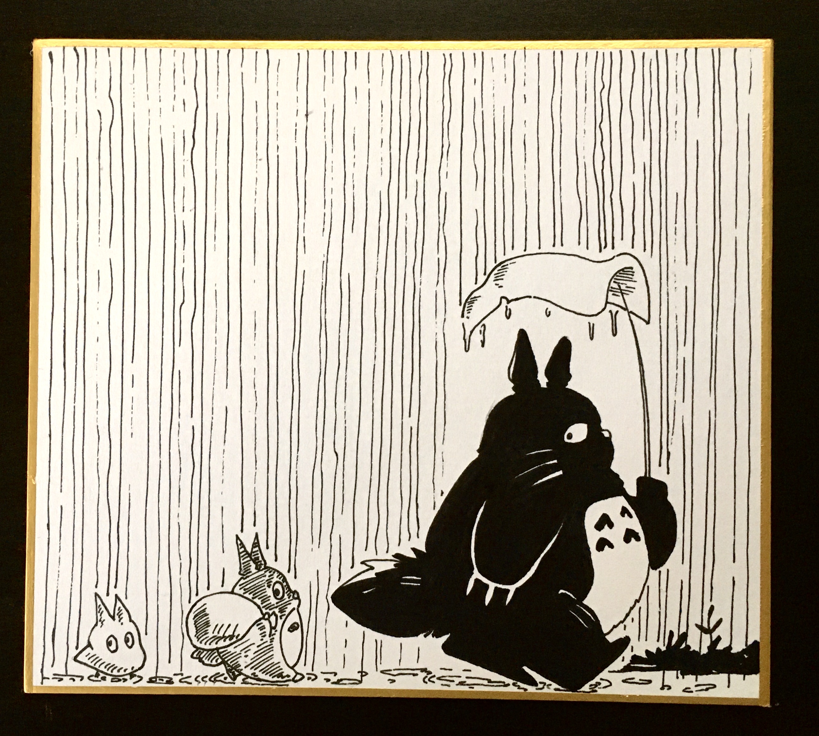 Traditional Artwork - Ghibli Studio Ink 7